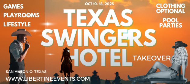 Texas Swingers Hotel Takeover by Libertine Events in San Antonio