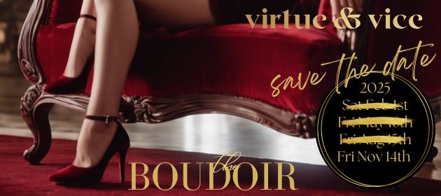 Virtue & Vice presents 'The Boudoir' in Kensington