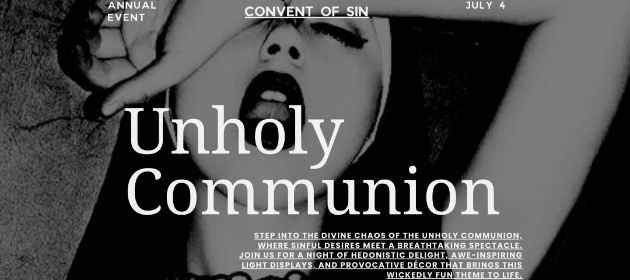 Convent of Sin: The Annual Unholy Communion – A Once-a-Year in Melbourne