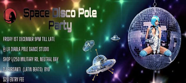 Social "Space Disco" Pole Party in Neutral Bay