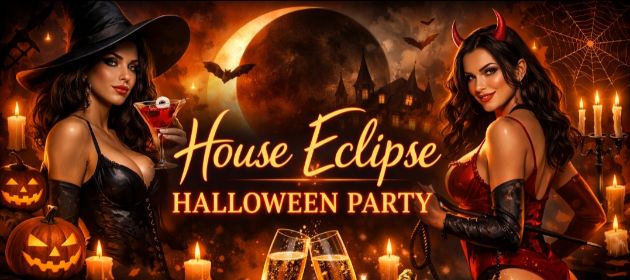 House Eclipse Halloween Party in Cliftleigh