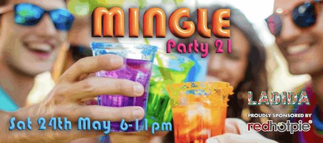 MINGLE party 21 - LaDiDa King St CBD in Melbourne