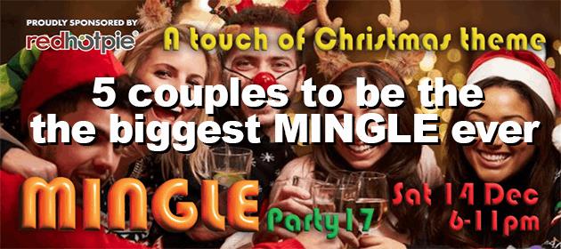 MINGLE party 17 - Christmas Party in Melbourne