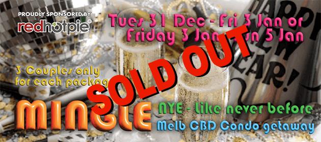 MINGLE NYE 2024 - Condo 3 day getaway - SOLD OUT in Melbourne