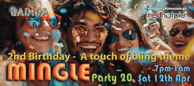 MINGLE party 20 - LaDiDa King St CBD in Melbourne