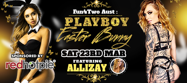 Fun4Two Aust : Playboy Easter Bunny in Parramatta