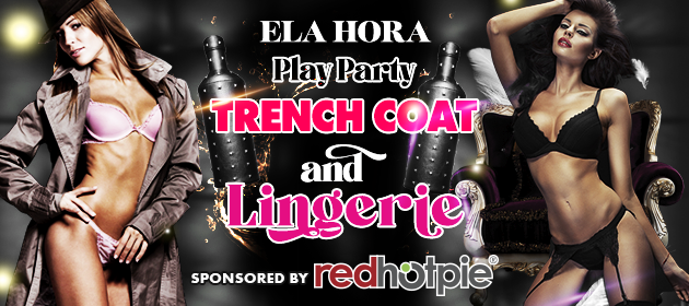 Play Party - Trench coat and lingerie in Chermside