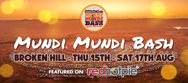 Mundi Mundi Bash 15-17 Aug 2024 in Broken Hill