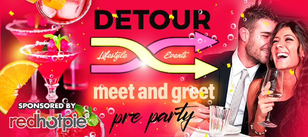 DETOUR Lifestyle Events, pre party meet and greet in Sunshine