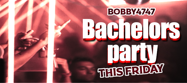 Bacheors party this Friday in Brisbane City