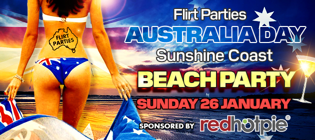 Sunshine Coast Australia Day beach party in Sunshine Coast